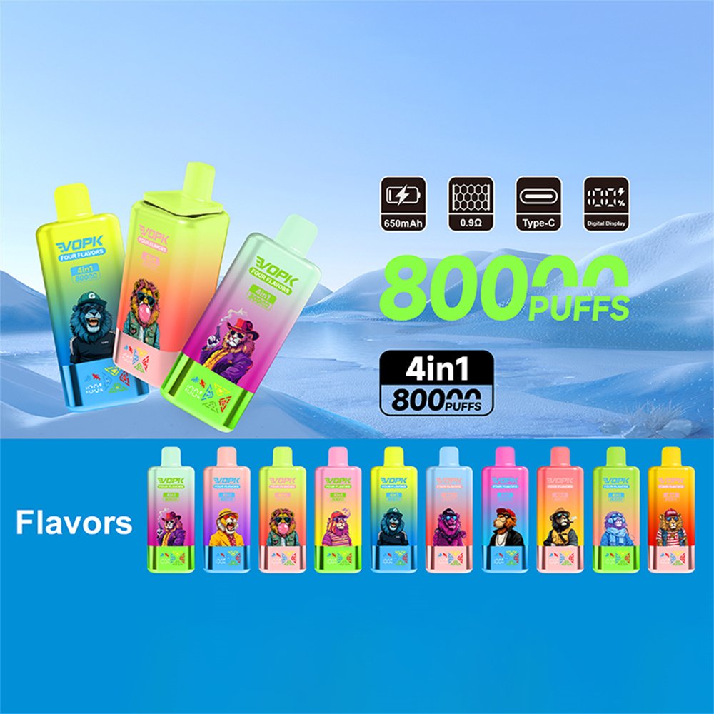 FOUR FLAVORS80000 - Premium Disposable Vape Preview