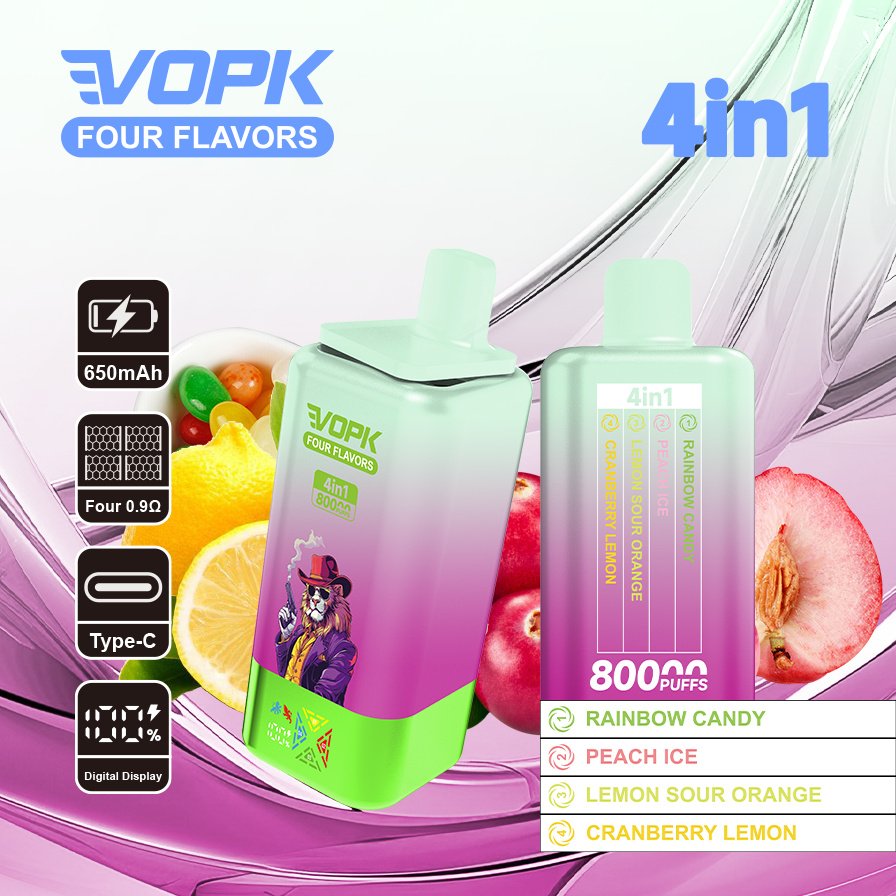 FOUR FLAVORS80000 - Premium Disposable Vape Preview