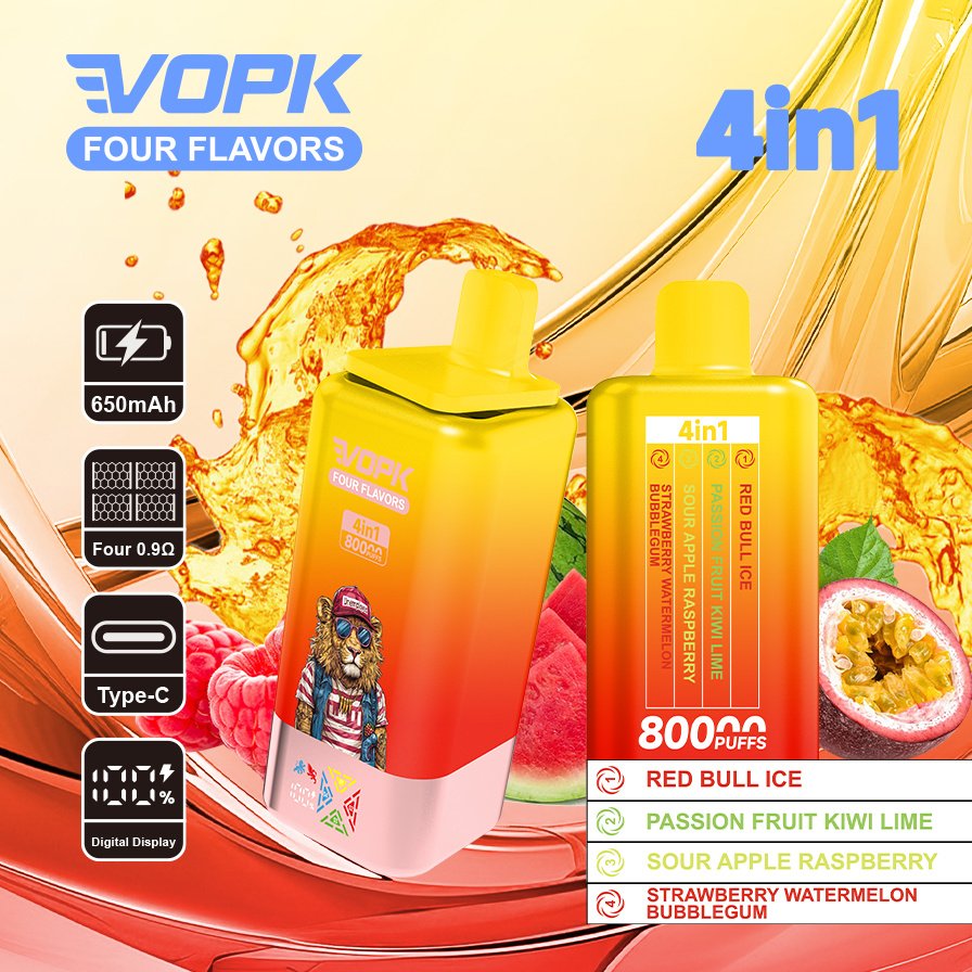 FOUR FLAVORS80000 - Premium Disposable Vape Preview