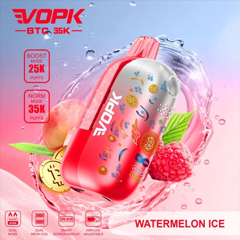 VOPK BTC 35000PUFFS - Premium Disposable Vape Preview