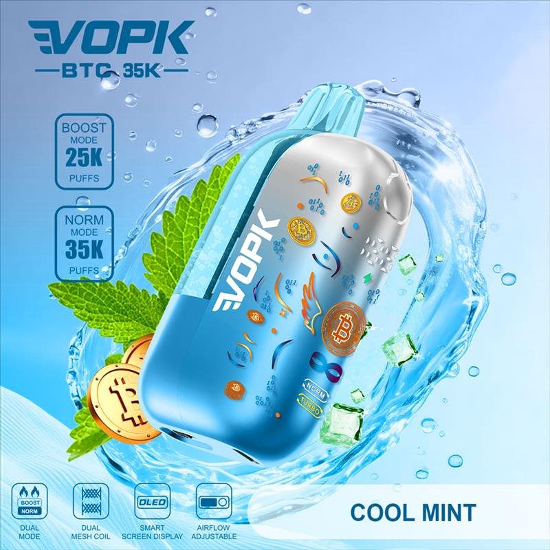 VOPK BTC 35000PUFFS - Premium Disposable Vape Preview