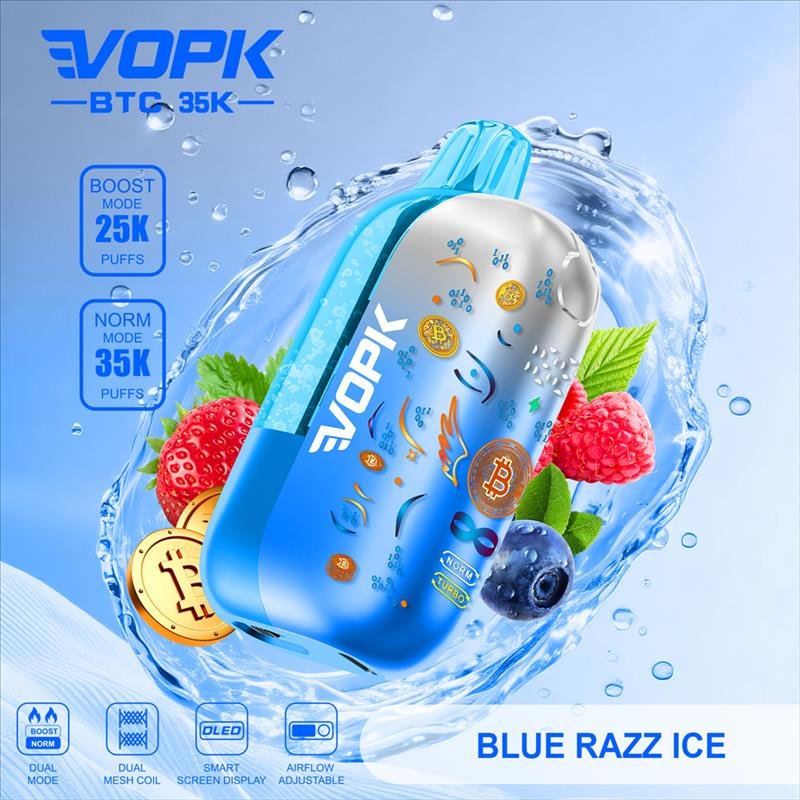 VOPK BTC 35000PUFFS - Premium Disposable Vape Preview