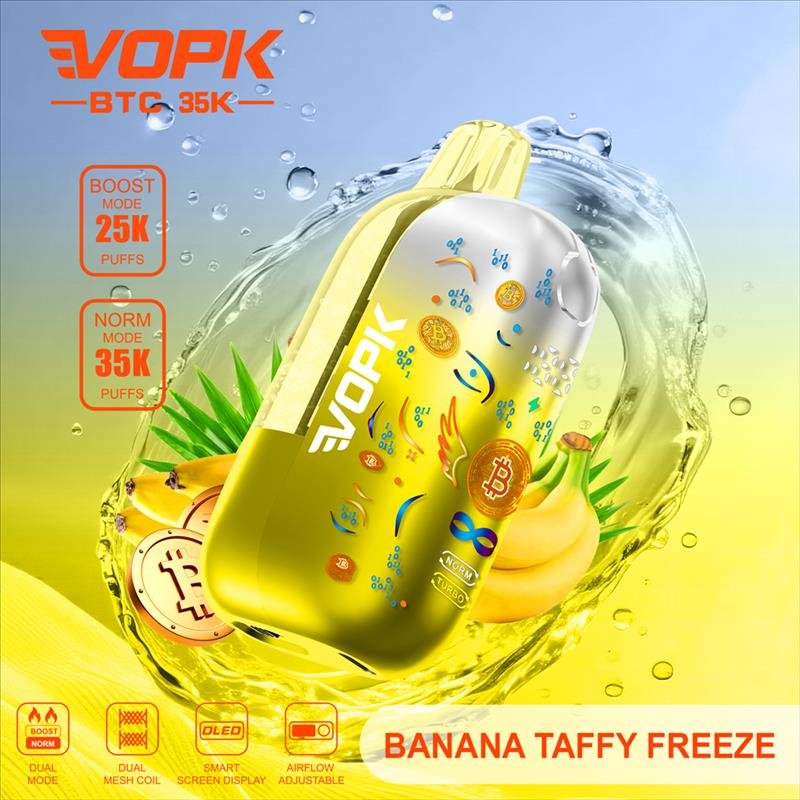 VOPK BTC 35000PUFFS - Premium Disposable Vape Preview