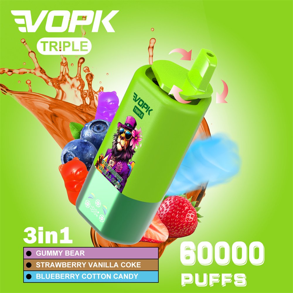 Vopk triple 60000 - Premium Disposable Vape Preview