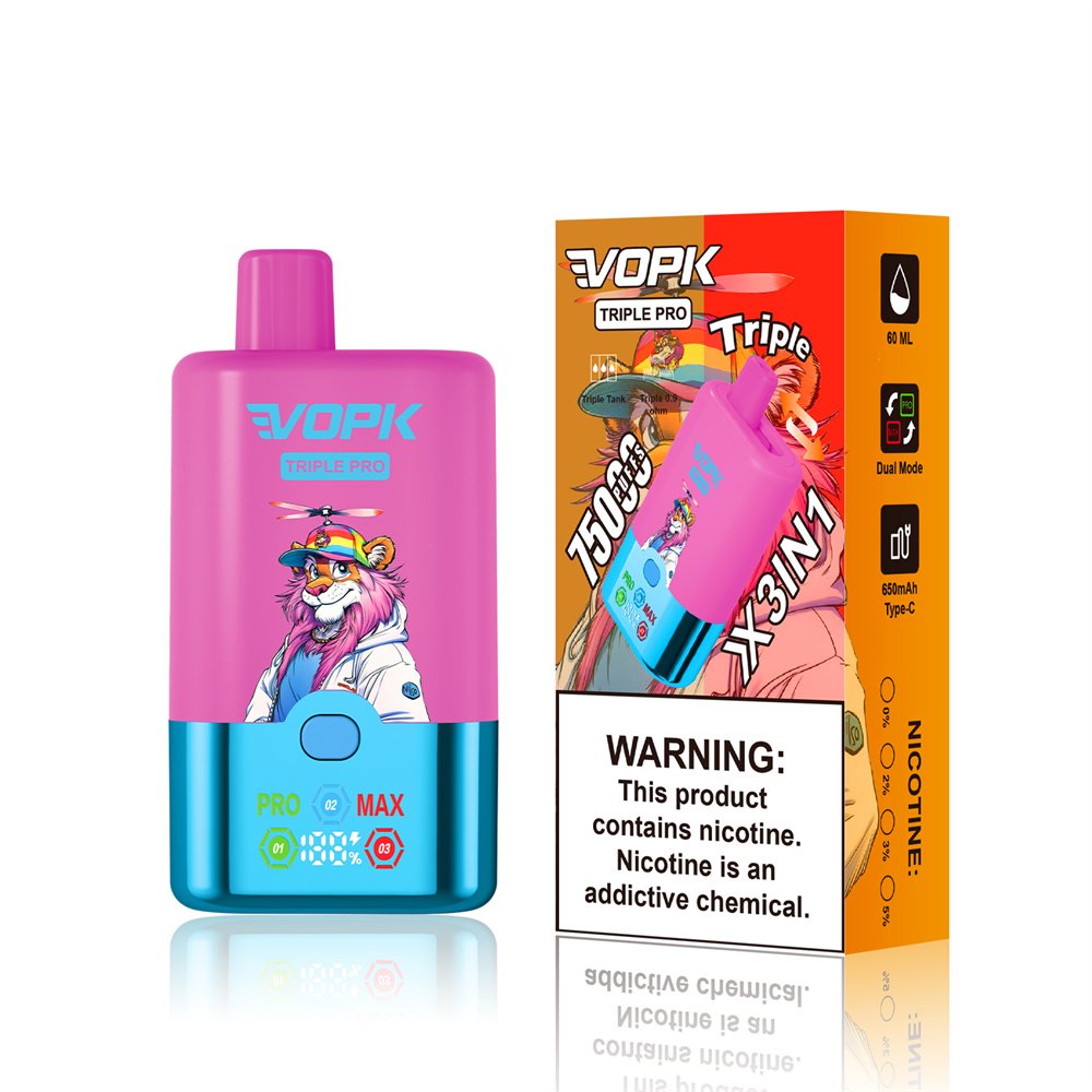 Vopk Triple PRO - Premium Disposable Vape Preview